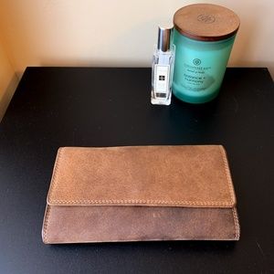 Brown Leather Women's Wallet